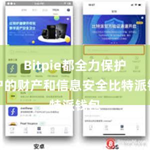 Bitpie都全力保护用户的财产和信息安全比特派钱包